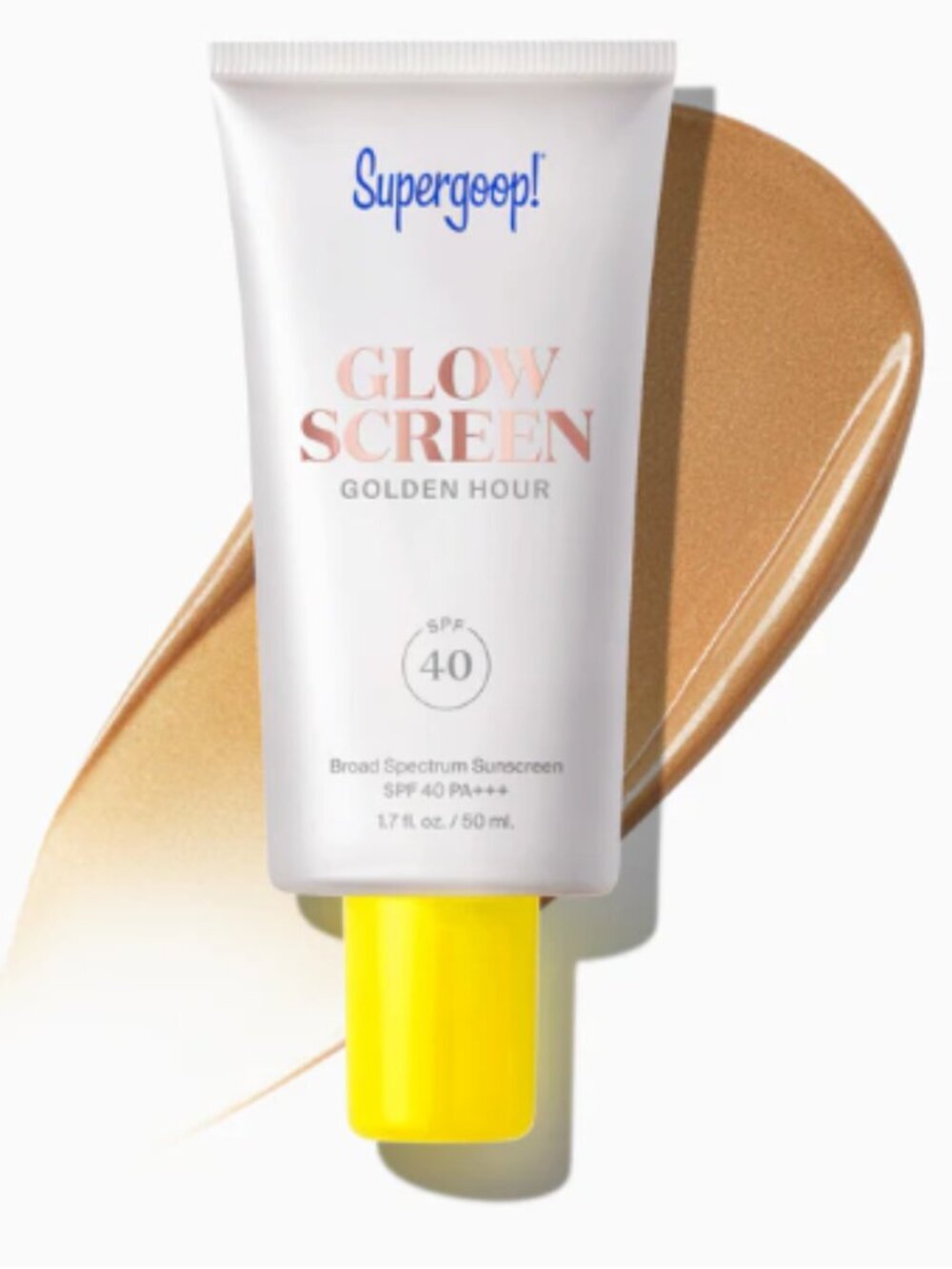 NWT Supergoop Glowscreen - Golden Hour SPF 40 1.7 fl. oz.